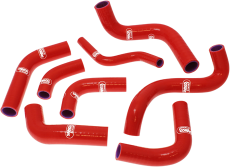 Radiator Hose Kit - Red - Ducati 1994 - 2003