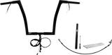 Handlebar Kit - Flat Top - 14\" - Black 2021 - 2022