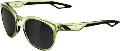 Campo Sunglasses - Olive - Black Mirror