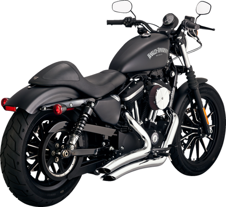 Big Radius Exhaust System - Chrome 2014 - 2022