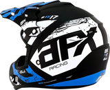 FX-17Y Helmet - Attack - Matte Black/Blue - Medium