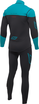 Breaker Wetsuit & Jacket - Black/Aqua - Large