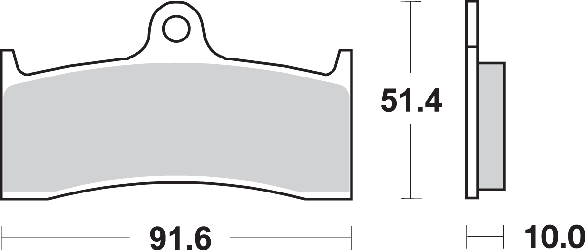 HF Brake Pads - YZF 750 1999 - 2001