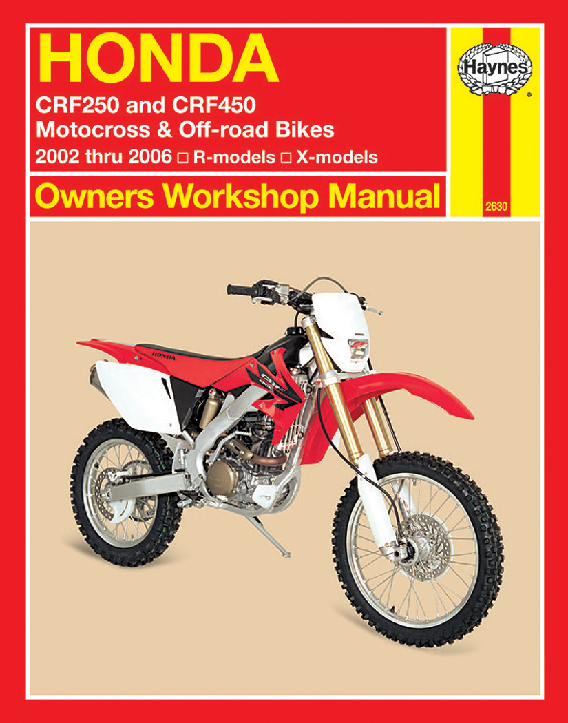 Manual - Honda CRF250/450 2002 - 2006