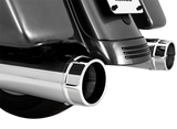 4-1/2\" Torquer Mufflers for \'95-\'16 FL - Chrome 1995 - 2016