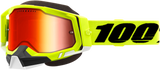 Racecraft 2 Snow Goggles - Fluo Yellow - Red Mirror