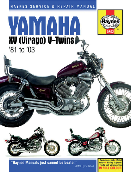 Manual - Yamaha XV Virago V-Twin 1981 - 2003