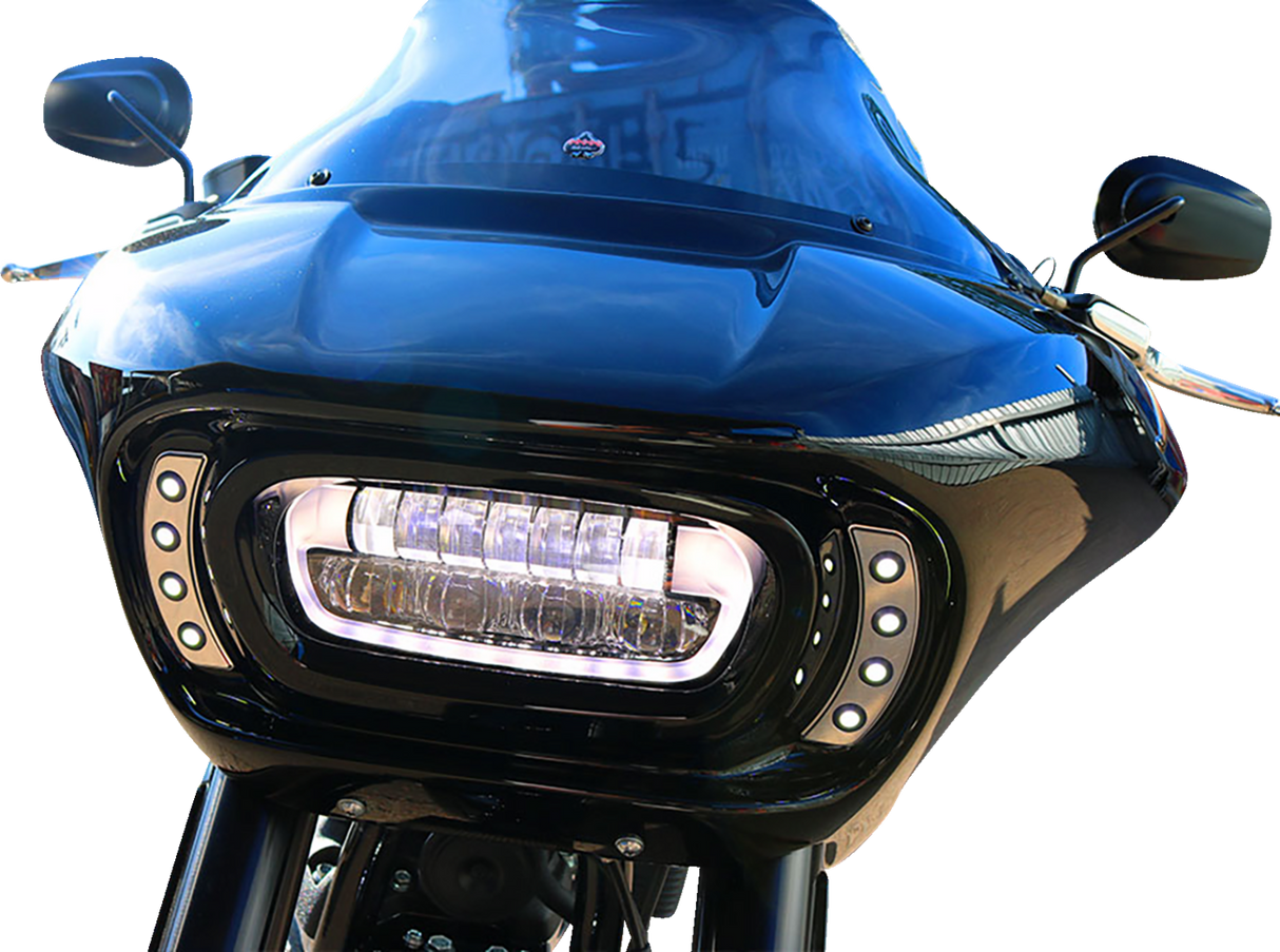 Quad Pod Running Light Kit - Chrome