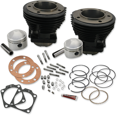 3-7/16\" Bore Cylinder and Stroker Piston Kit - Big Twin 1966 - 1984