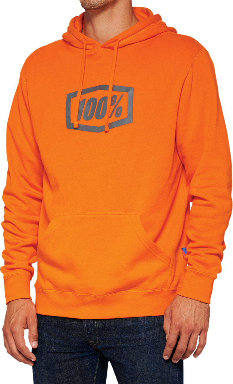 Hoodie Icon - Orange - Small