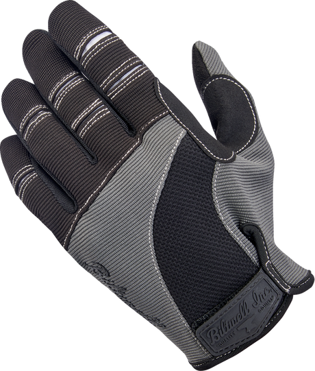 Moto Gloves - Gray/Black - Large