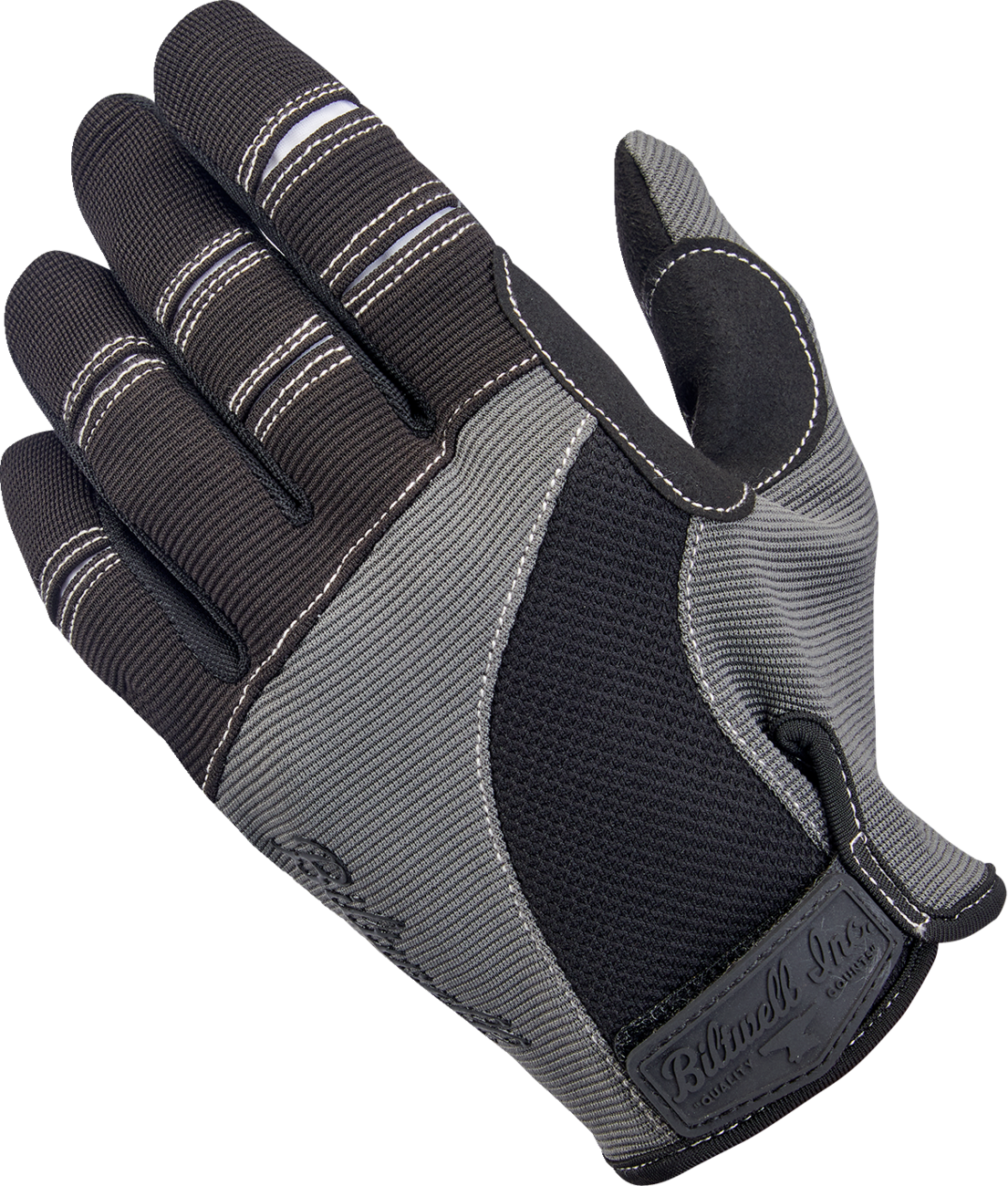 Moto Gloves - Gray/Black - Large