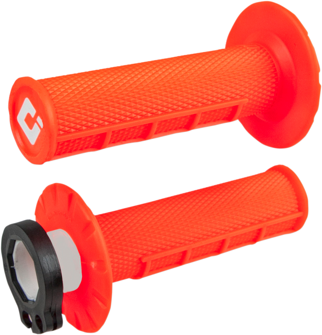 Grips - MX - Half Waffle - Fluorescent Orange 1989 - 2023