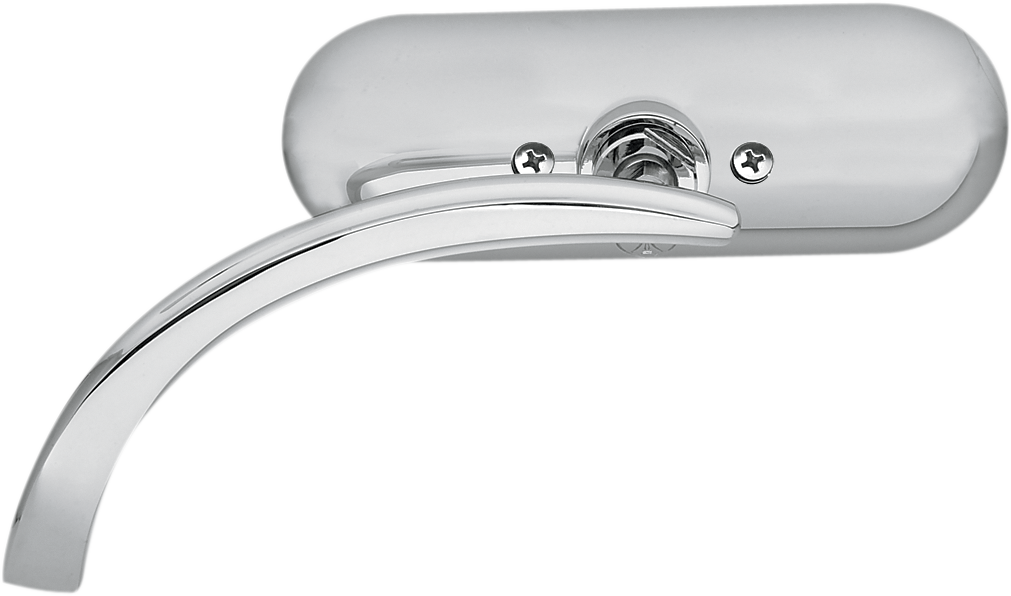 Mirror - Micro - Mini - Side View - Oval - Chrome - Right