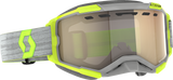 Fury Snow Goggles - Light Sensitive - Gray/Yellow - Bronze Chrome