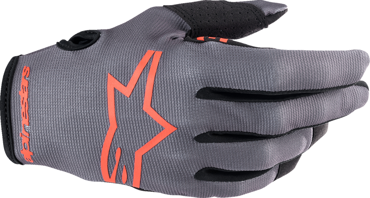 Radar Gloves - Magnet Neon/Red - Medium