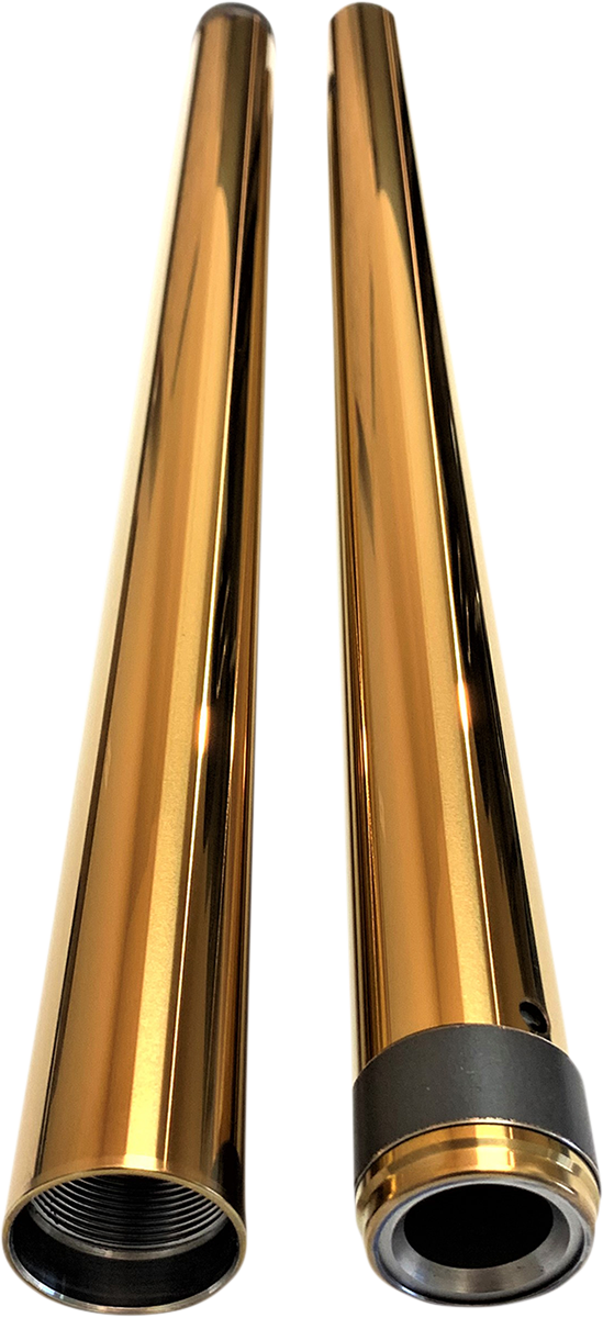 Fork Tube - Gold TIN - 41 mm - 20.25\" Length 1997 - 2013