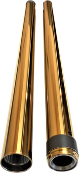 Fork Tube - Gold TIN - 41 mm - 20.25\" Length 1997 - 2013