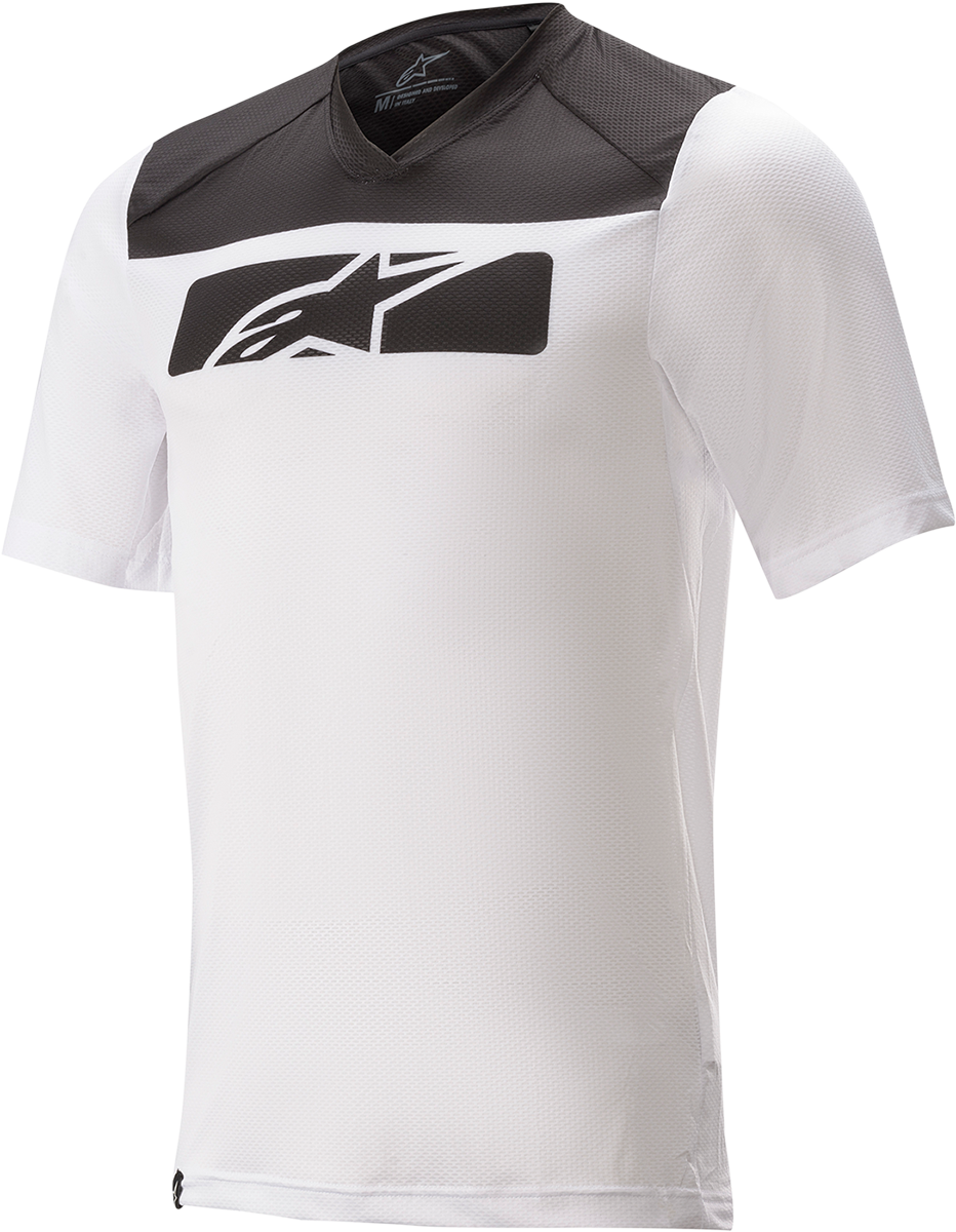 Drop 4.0 Jersey - Short-Sleeve - White/Black - 2XL