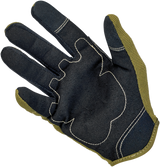 Moto Gloves - Olive/Black - Large