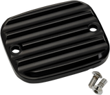 Master Cylinder Cover - Brake - Front - Finned - Black 1996 - 2009