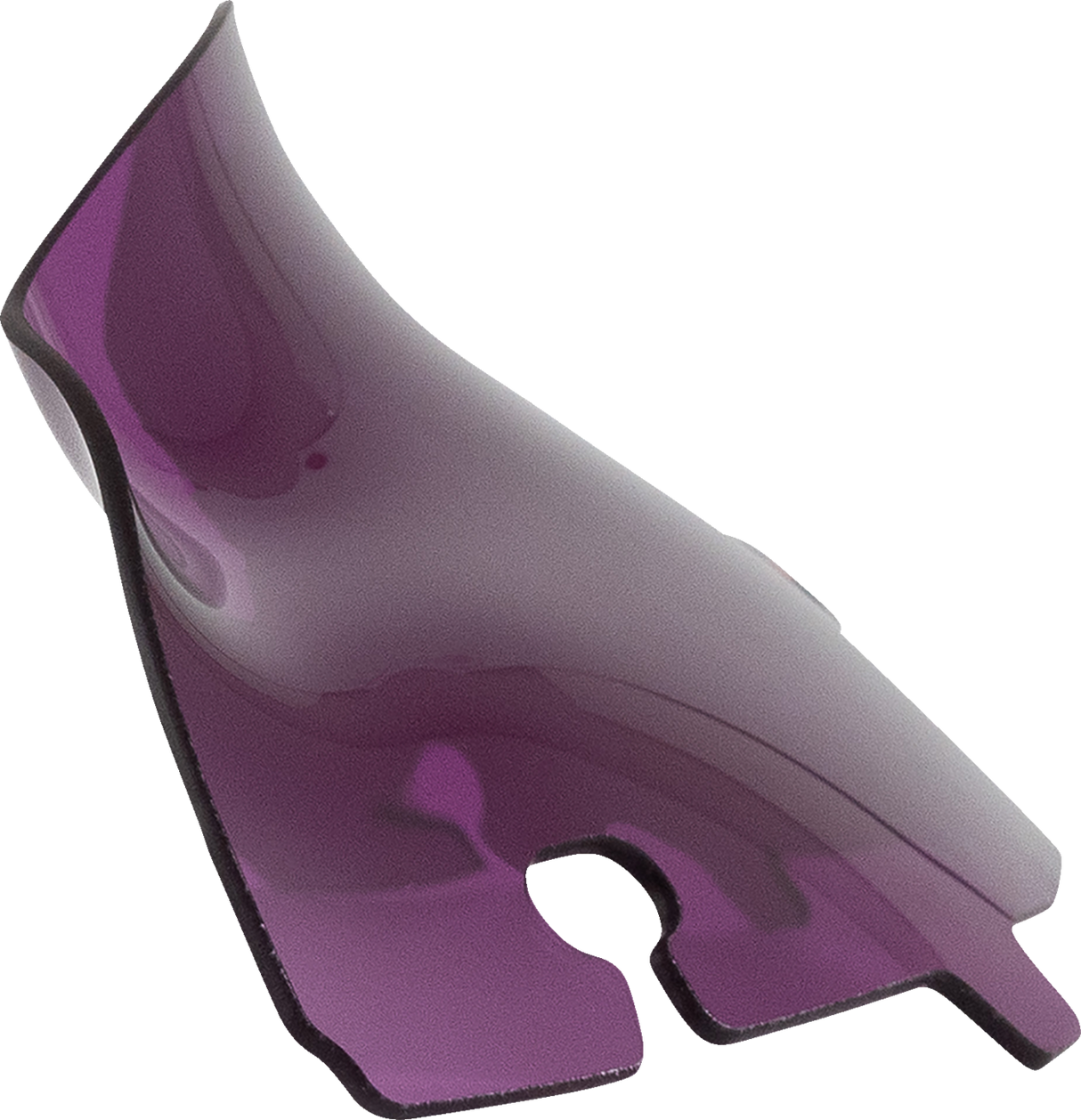 Kolor Flare™ Sport Windshield - 4\" - Purple - FLH 2014 - 2023