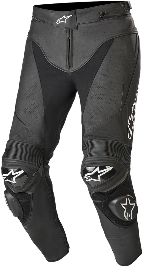 Track v2 Leather Pants - Black - US 30 / EU 46