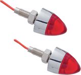 Bullet Mini Marker Lights - Red