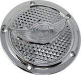 Derby Cover - 5-Hole - Diamondback - Chrome 1999 - 2018