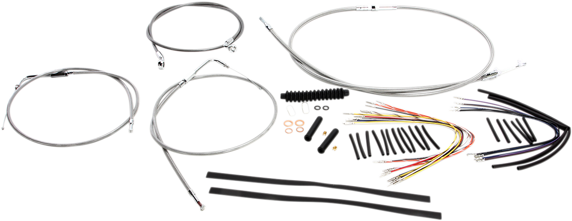 Control Cable Kit - XR - Stainless Steel 2000 - 2006