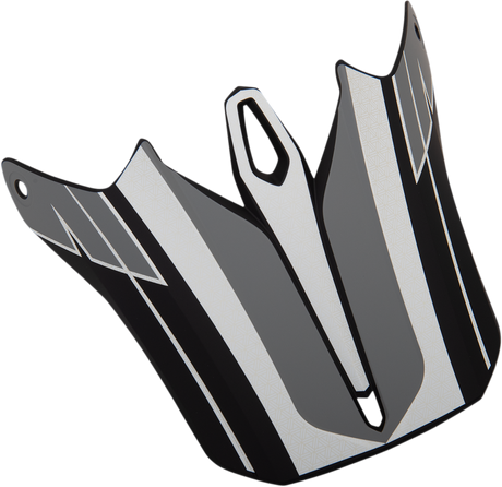 F.I. Visor Kit - Hysteria - Gray/White