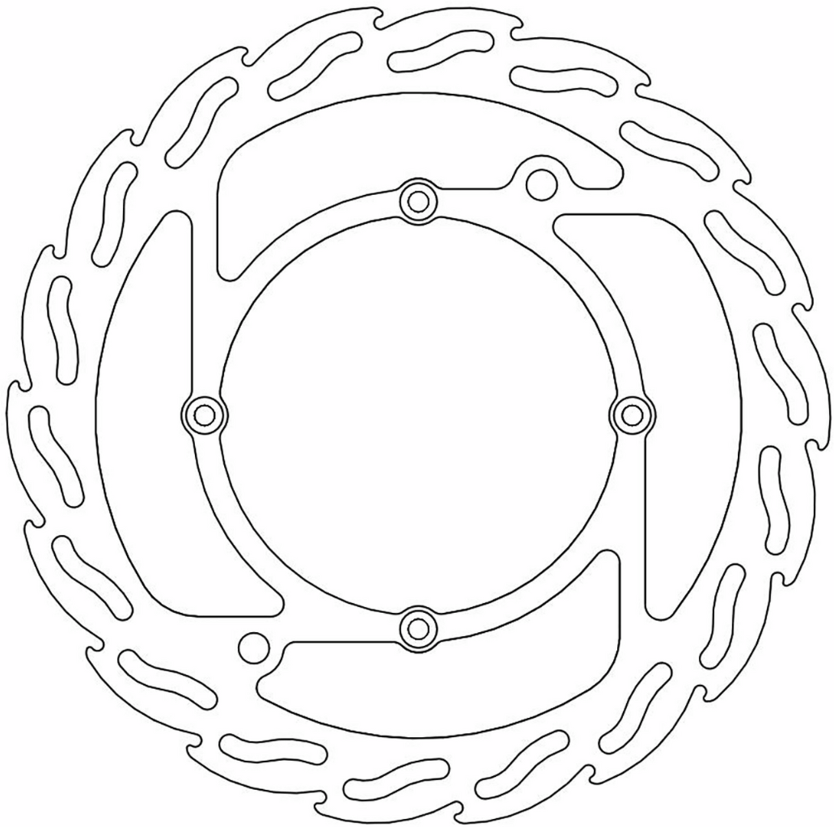 Brake Rotor - Front - Flame 2000 - 2019