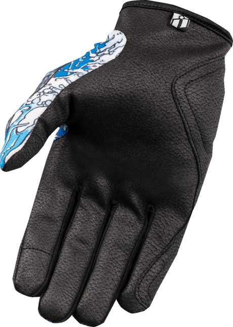 Hooligan™ Dino Fury Gloves - Blue - Large