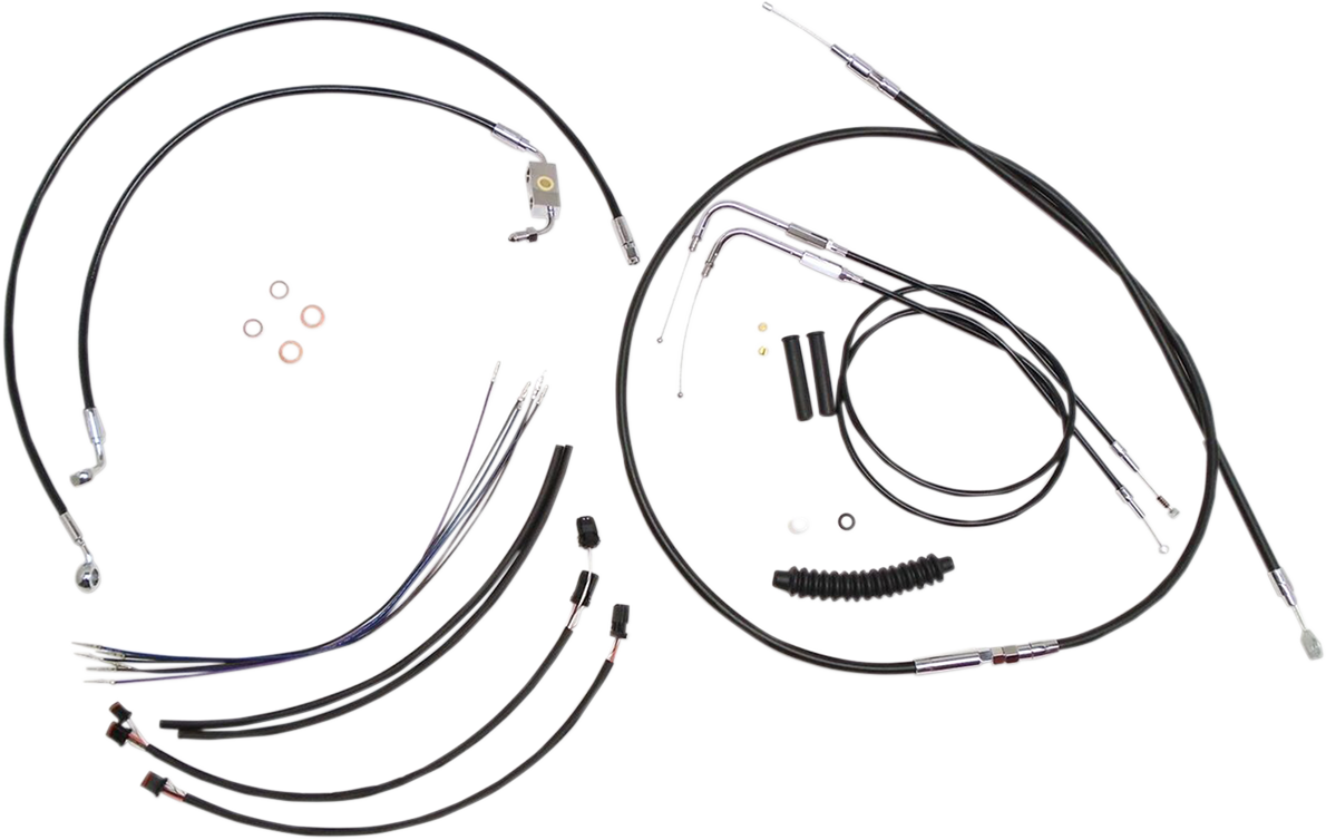 Control Cable Kit - XR - Black 2012 - 2017