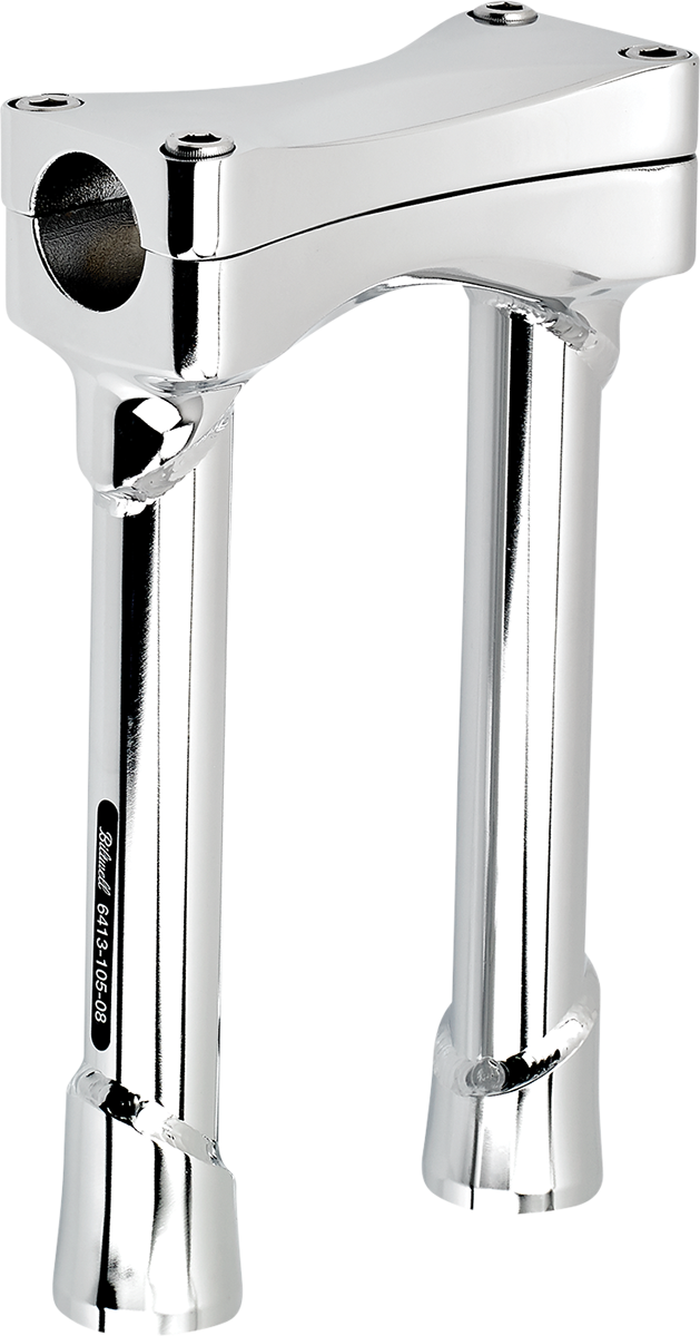 Risers - Murdock - Oversized - 8\" - Chrome