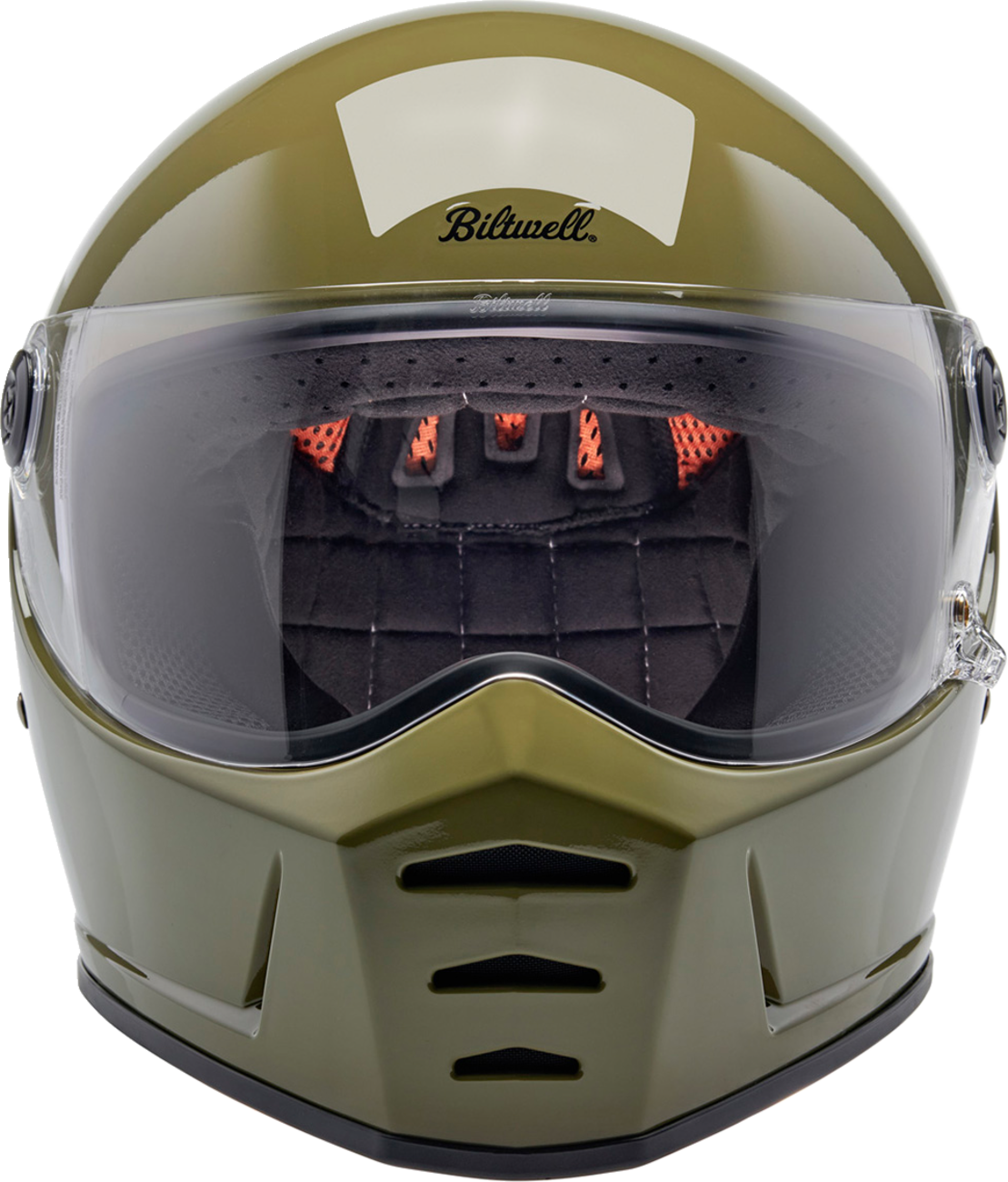 Lane Splitter Helmet - Gloss Olive Green - XS