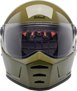 Lane Splitter Helmet - Gloss Olive Green - XS