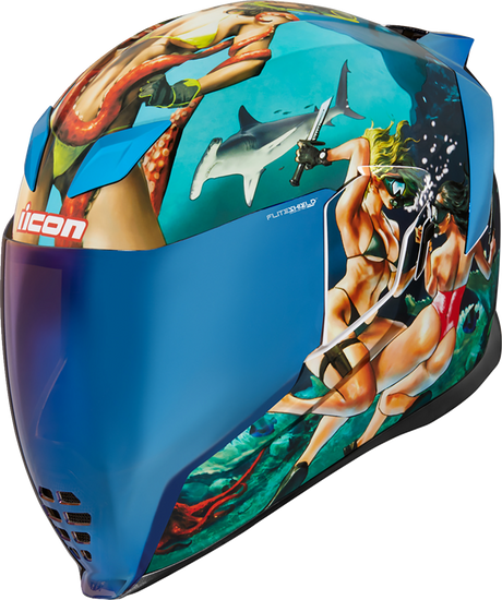 Airflite™ Helmet - Pleasuredome4 - Blue - Medium