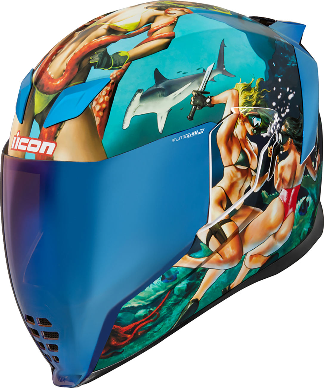 Airflite™ Helmet - Pleasuredome4 - Blue - 3XL