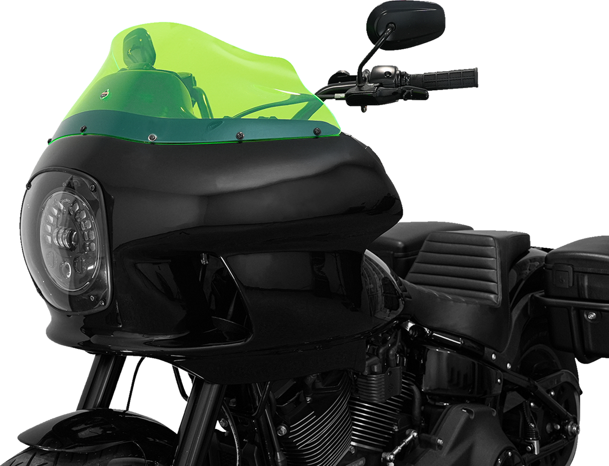 Kolor Flare™ Windshield - 9\" - Green Ice - FXRP