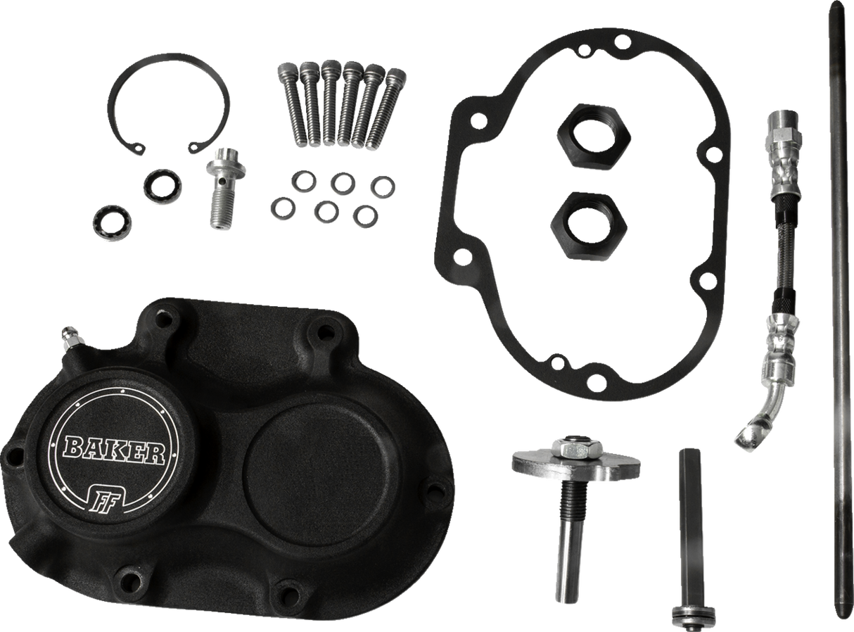 Transmission Side Cover - Hydraulic - M8 - Black 2017 - 2023