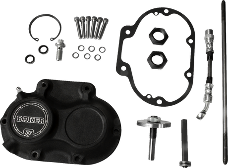 Transmission Side Cover - Hydraulic - M8 - Black 2017 - 2023