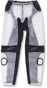 Racing Rain Pants - Black/Clear - Medium