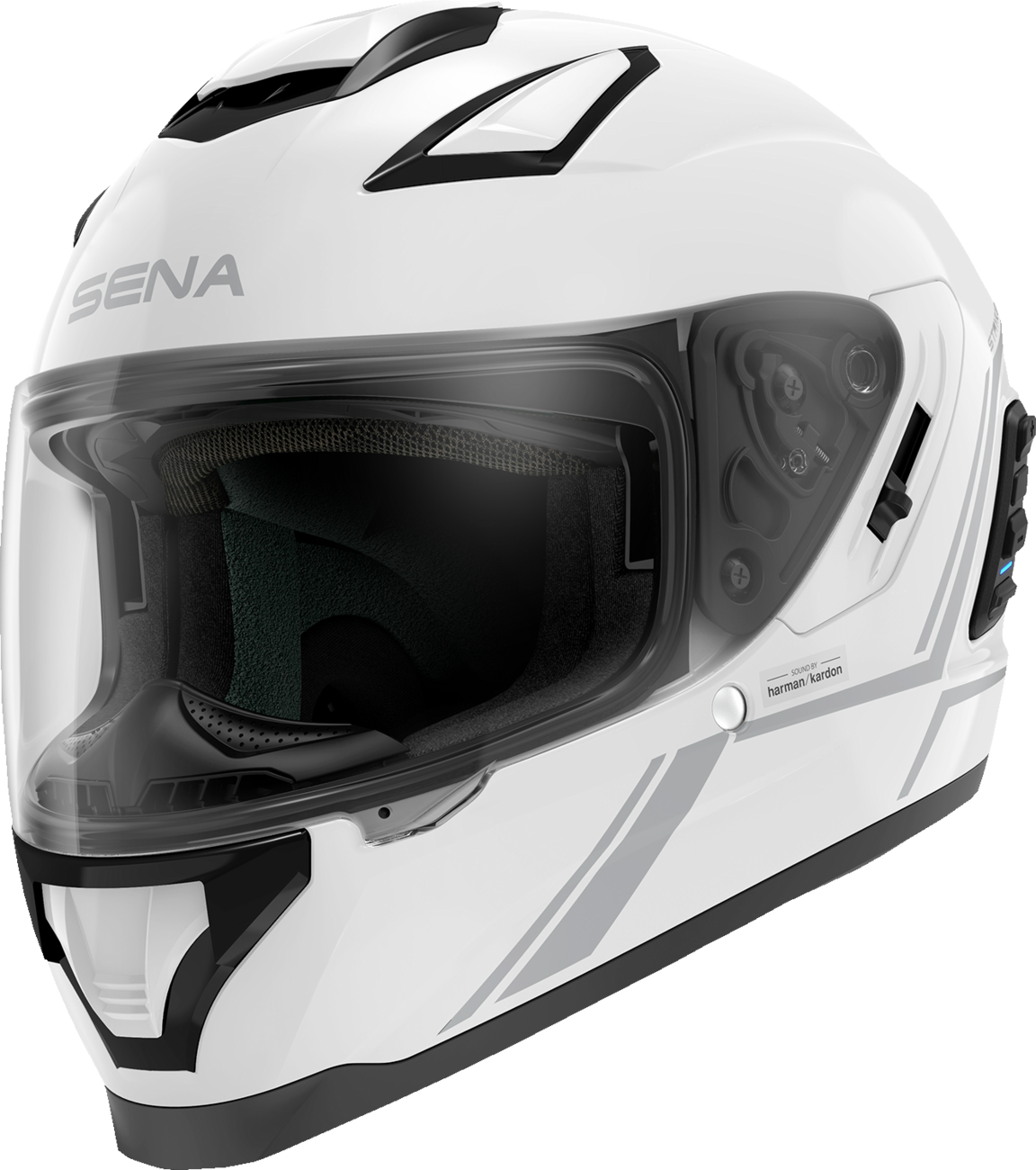 Stryker Helmet - Glossy White - Large