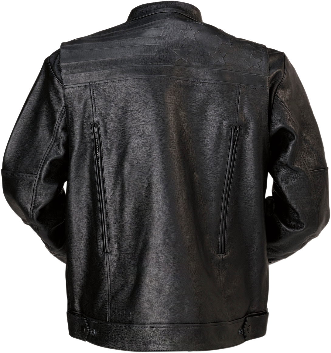 Deagle Leather Jacket - Black - Large