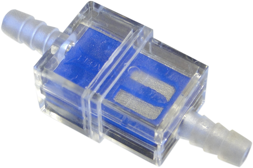 In-Line Fuel Filters - Blue - 1/4\" - Display of 21