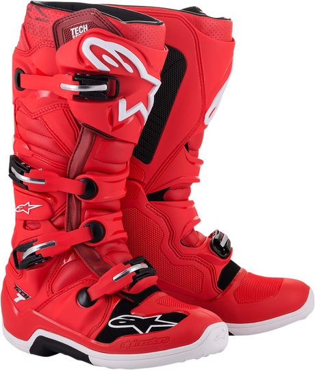 Tech 7 Boots - Red - US 13