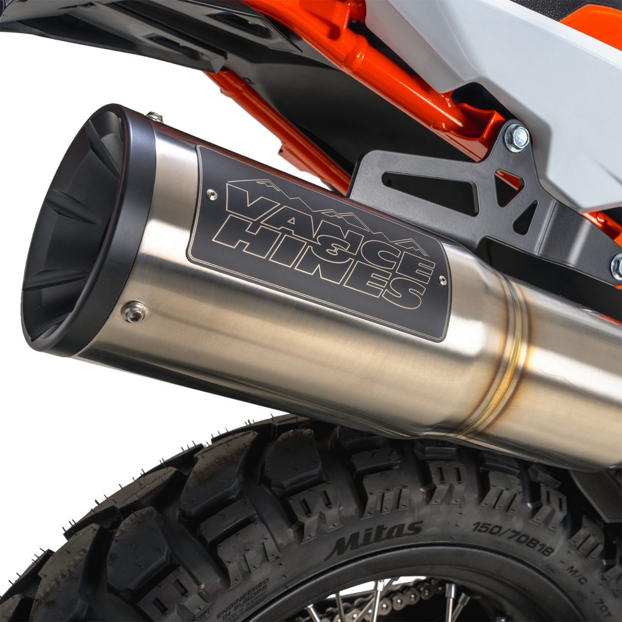 Adventure Hi-Output 450 Slip-On Muffler - Stainless Steel 2019 - 2023