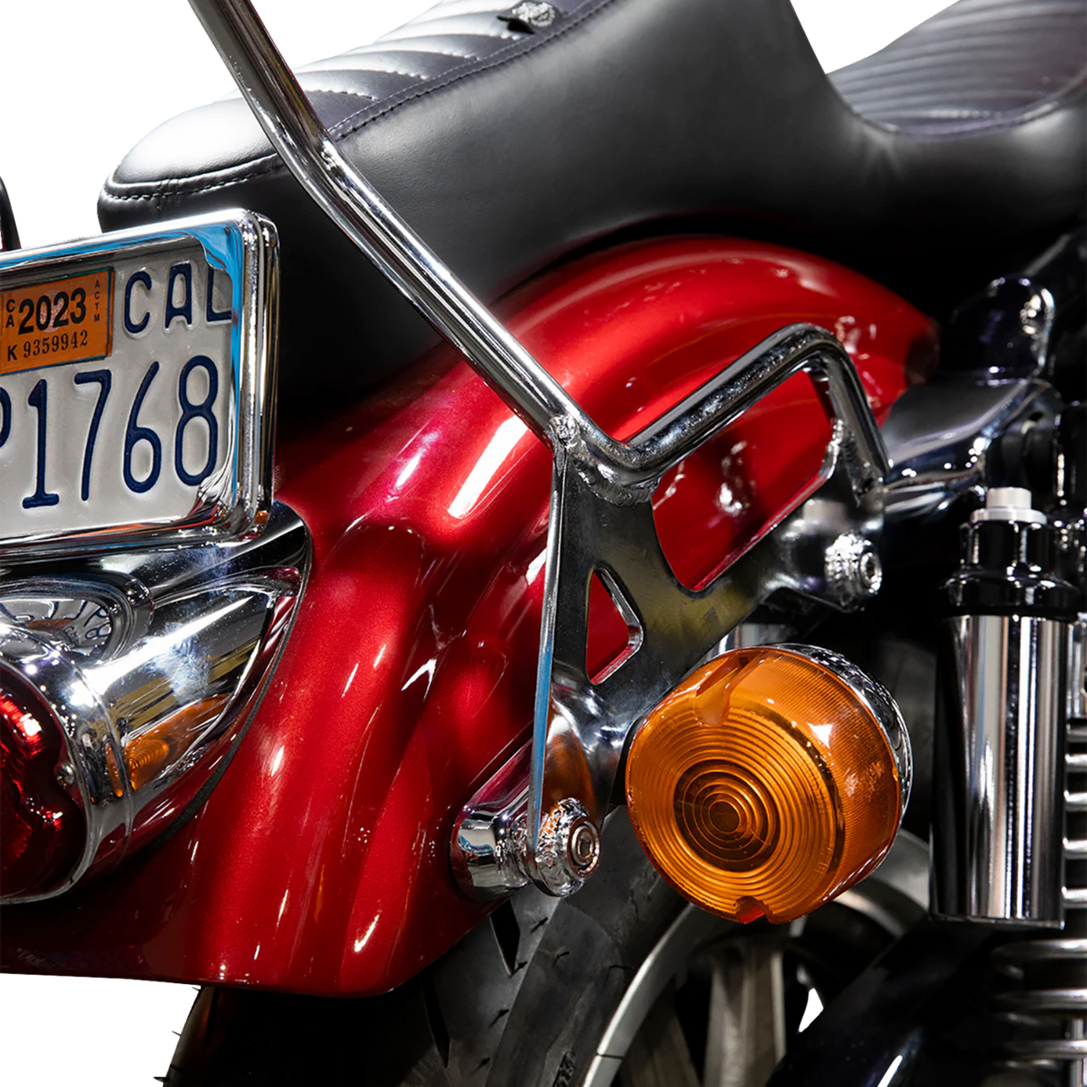 EXFIL Sissy Bar - XL - Chrome 1996 - 2003