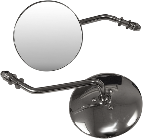 Mirror - 4\" - Smooth Chrome